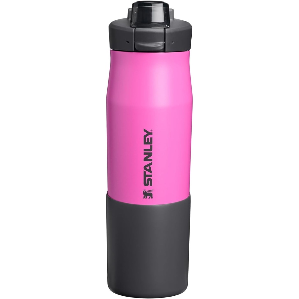image:imageSTANLEY Vitalize Tempo Bottle 24 oz Lightweight Water Bottle Rose QuartzHot Pink
