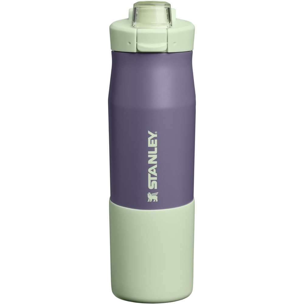 image:imageSTANLEY Vitalize Tempo Bottle 24 oz Lightweight Water Bottle Rose QuartzPurple Umbra