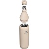 STANLEY All Day Slim Bottle 20 oz | Twist On Lid with Leakproof Seal | Slim Design for Travel & Gym | Insulated Stainless Steel | BPA-Free | Champagne Gloss