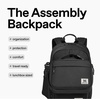 STANLEY Assembly Backpack 20L, Fits Laptops up to 16 inches, Black(Cobalt)