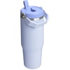 STANLEY IceFlow 2.0 Flip Straw Tumbler with Handle 20 oz | Twist On Lid and Flip Up Straw | Leak Resistant Water Bottle | Insulated Stainless Steel | BPA-Free | Stainless Steel Ash(Dew Drop)