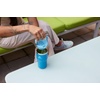 STANLEY IceFlow 2.0 Flip Straw Tumbler with Handle 20 oz | Twist On Lid and Flip Up Straw | Leak Resistant Water Bottle | Insulated Stainless Steel | BPA-Free | Stainless Steel Ash(Azure)