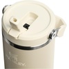 STANLEY IceFlow 2.0 Flip Straw Tumbler with Handle 20 oz | Twist On Lid and Flip Up Straw | Leak Resistant Water Bottle | Insulated Stainless Steel | BPA-Free | Stainless Steel Ash(Toasted Almond)