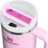 STANLEY Quencher H2.0 Tumbler with Handle and Straw 20 oz | Flowstate 3-Position Lid | Cup Holder Compatible for Travel | Insulated Stainless Steel Cup | BPA-Free | Blue Dream Stone(Light Pink/Pink)
