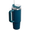 STANLEY Quencher H2.0 Tumbler with Handle and Straw 20 oz | Flowstate 3-Position Lid | Cup Holder Compatible for Travel | Insulated Stainless Steel Cup | BPA-Free | Blue Dream Stone(Ponderosa Star)