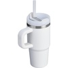 STANLEY Quencher H2.0 Tumbler with Handle and Straw 20 oz | Flowstate 3-Position Lid | Cup Holder Compatible for Travel | Insulated Stainless Steel Cup | BPA-Free | Blue Dream Stone(Frost)
