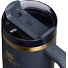 STANLEY Quencher H2.0 Tumbler with Handle and Straw 20 oz | Flowstate 3-Position Lid | Cup Holder Compatible for Travel | Insulated Stainless Steel Cup | BPA-Free | Blue Dream Stone(Fluted Twilight)