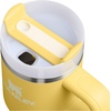 STANLEY Quencher H2.0 Tumbler with Handle and Straw 20 oz | Flowstate 3-Position Lid | Cup Holder Compatible for Travel | Insulated Stainless Steel Cup | BPA-Free | Blue Dream Stone(Daffodil)