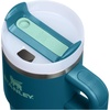 STANLEY Quencher H2.0 Tumbler with Handle and Straw 20 oz | Flowstate 3-Position Lid | Cup Holder Compatible for Travel | Insulated Stainless Steel Cup | BPA-Free | Blue Dream Stone(Coastal Teal)