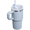 STANLEY Quencher H2.0 Tumbler with Handle and Straw 20 oz | Flowstate 3-Position Lid | Cup Holder Compatible for Travel | Insulated Stainless Steel Cup | BPA-Free | Blue Dream Stone(Blue Dream Stone)