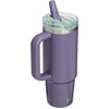 STANLEY Quencher ProTour Flip Straw Tumbler with Leakproof Lid 30 oz | Built-in Straw and Handle | Cup Holder Compatible for Travel | insulated Stainless Steel Cup | BPA-Free | Hot Pink(Purple Umbra)