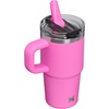 STANLEY Quencher ProTour Flip Straw Tumbler with Leakproof Lid 30 oz | Built-in Straw and Handle | Cup Holder Compatible for Travel | insulated Stainless Steel Cup | BPA-Free | Hot Pink(Hot Pink)