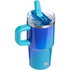 STANLEY Quencher ProTour Flip Straw Tumbler with Leakproof Lid 30 oz | Built-in Straw and Handle | Cup Holder Compatible for Travel | insulated Stainless Steel Cup | BPA-Free | Hot Pink(Sea Glass Aura)