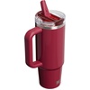 STANLEY Quencher ProTour Flip Straw Tumbler with Leakproof Lid 30 oz | Built-in Straw and Handle | Cup Holder Compatible for Travel | insulated Stainless Steel Cup | BPA-Free | Hot Pink(Cranberry Gloss)