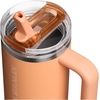 STANLEY Quencher ProTour Flip Straw Tumbler with Leakproof Lid 30 oz | Built-in Straw and Handle | Cup Holder Compatible for Travel | insulated Stainless Steel Cup | BPA-Free | Hot Pink(Oasis Apricot)