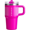 STANLEY Quencher ProTour Flip Straw Tumbler with Leakproof Lid 30 oz | Built-in Straw and Handle | Cup Holder Compatible for Travel | insulated Stainless Steel Cup | BPA-Free | Hot Pink(Vivid Violet Fade)