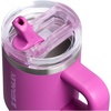 STANLEY Quencher ProTour Flip Straw Tumbler with Leakproof Lid 30 oz | Built-in Straw and Handle | Cup Holder Compatible for Travel | insulated Stainless Steel Cup | BPA-Free | Hot Pink(Dark Blossom)