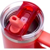 STANLEY Quencher ProTour Flip Straw Tumbler with Leakproof Lid 30 oz | Built-in Straw and Handle | Cup Holder Compatible for Travel | insulated Stainless Steel Cup | BPA-Free | Hot Pink(Hot Coral Fade)