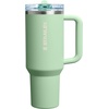 STANLEY Quencher ProTour Flip Straw Tumbler with Leakproof Lid 30 oz | Built-in Straw and Handle | Cup Holder Compatible for Travel | insulated Stainless Steel Cup | BPA-Free | Hot Pink(Pistachio)