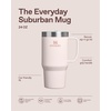 STANLEY The Everyday Suburban Mug | 24 oz | Drink Through Lid | Cup for Coffee, Tea and Drinks | Insulated Stainless Steel Coffee Mug | BPA-Free | Champagne Gloss