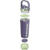 STANLEY Vitalize Shaker Bottle 20 oz | Leakproof Insulated Stainless Steel Shaker Cup | Base Storage and Twist On Fast Flow Lid | Protein Shakes and Pre Workout Powder | BPA-Free | Purple Umbra