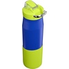 STANLEY Vitalize™ Tempo Bottle 24 oz, Lightweight Water Bottle, Rose Quartz(Cobalt Chartreuse)