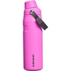 STANLEY IceFlow Fast Flow Water Bottle 24 oz | Angled Spout Lid | Lightweight and Leakproof for Travel and Sports | Insulated Stainless Steel | BPA-Free | Hot Pink