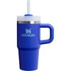 STANLEY Quencher H2.0 Tumbler with Handle and Straw 20 oz | Flowstate 3-Position Lid | Cup Holder Compatible for Travel | Insulated Stainless Steel Cup | BPA-Free | Blue Dream Stone(Cobalt)