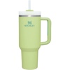 STANLEY Quencher H2.0 Tumbler with Handle and Straw 20 oz | Flowstate 3-Position Lid | Cup Holder Compatible for Travel | Insulated Stainless Steel Cup | BPA-Free | Blue Dream Stone(Citron)