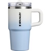STANLEY Quencher ProTour Flip Straw Tumbler with Leakproof Lid 30 oz | Built-in Straw and Handle | Cup Holder Compatible for Travel | insulated Stainless Steel Cup | BPA-Free | Hot Pink(Blue Dream Gradient)
