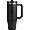 STANLEY Quencher ProTour Flip Straw Tumbler with Leakproof Lid 30 oz | Built-in Straw and Handle | Cup Holder Compatible for Travel | insulated Stainless Steel Cup | BPA-Free | Hot Pink(Black)