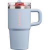STANLEY Quencher ProTour Flip Straw Tumbler with Leakproof Lid 30 oz | Built-in Straw and Handle | Cup Holder Compatible for Travel | insulated Stainless Steel Cup | BPA-Free | Hot Pink(Blue Dream)