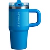 STANLEY Quencher ProTour Flip Straw Tumbler with Leakproof Lid 30 oz | Built-in Straw and Handle | Cup Holder Compatible for Travel | insulated Stainless Steel Cup | BPA-Free | Hot Pink(Azure Fade)