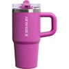 STANLEY Quencher ProTour Flip Straw Tumbler with Leakproof Lid 30 oz | Built-in Straw and Handle | Cup Holder Compatible for Travel | insulated Stainless Steel Cup | BPA-Free | Hot Pink(Dark Blossom)