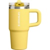 STANLEY Quencher ProTour Flip Straw Tumbler with Leakproof Lid 30 oz | Built-in Straw and Handle | Cup Holder Compatible for Travel | insulated Stainless Steel Cup | BPA-Free | Hot Pink(Daffodil)