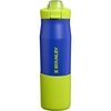 STANLEY Vitalize™ Tempo Bottle 24 oz, Lightweight Water Bottle, Rose Quartz(Cobalt Chartreuse)