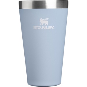 STANLEY Adventure Stacking Beer Pint Glass 16oz | Stackable Drinking Cup for Cold Beverages | Dishwasher Safe | Insulated Stainless Steel Tumbler | BPA-Free | Blue Dream Stone