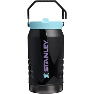 STANLEY IceFlow 2.0 Flip Straw Tumbler with Handle 20 oz | Twist On Lid and Flip Up Straw | Leak Resistant Water Bottle | Insulated Stainless Steel | BPA-Free | Stainless Steel Ash(Caitlin Clark Blacktop)