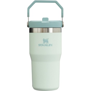 STANLEY IceFlow 2.0 Flip Straw Tumbler with Handle 20 oz | Twist On Lid and Flip Up Straw | Leak Resistant Water Bottle | Insulated Stainless Steel | BPA-Free | Stainless Steel Ash(Mist)