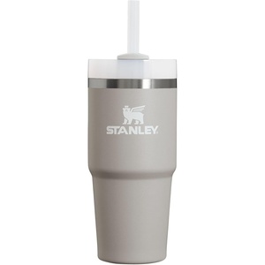 STANLEY Quencher H2.0 Tumbler with Handle and Straw 20 oz | Flowstate 3-Position Lid | Cup Holder Compatible for Travel | Insulated Stainless Steel Cup | BPA-Free | Blue Dream Stone(Ash)