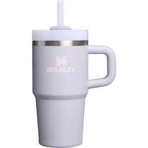 STANLEY Quencher H2.0 Tumbler with Handle and Straw 20 oz | Flowstate 3-Position Lid | Cup Holder Compatible for Travel | Insulated Stainless Steel Cup | BPA-Free | Blue Dream Stone(Purple Dust)