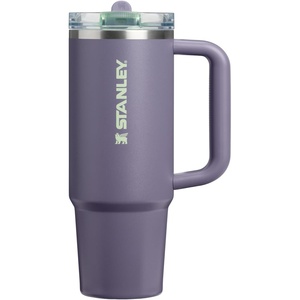 STANLEY Quencher ProTour Flip Straw Tumbler with Leakproof Lid 30 oz | Built-in Straw and Handle | Cup Holder Compatible for Travel | insulated Stainless Steel Cup | BPA-Free | Hot Pink(Purple Umbra)