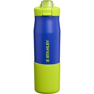 STANLEY Vitalize™ Tempo Bottle 24 oz, Lightweight Water Bottle, Rose Quartz(Cobalt Chartreuse)