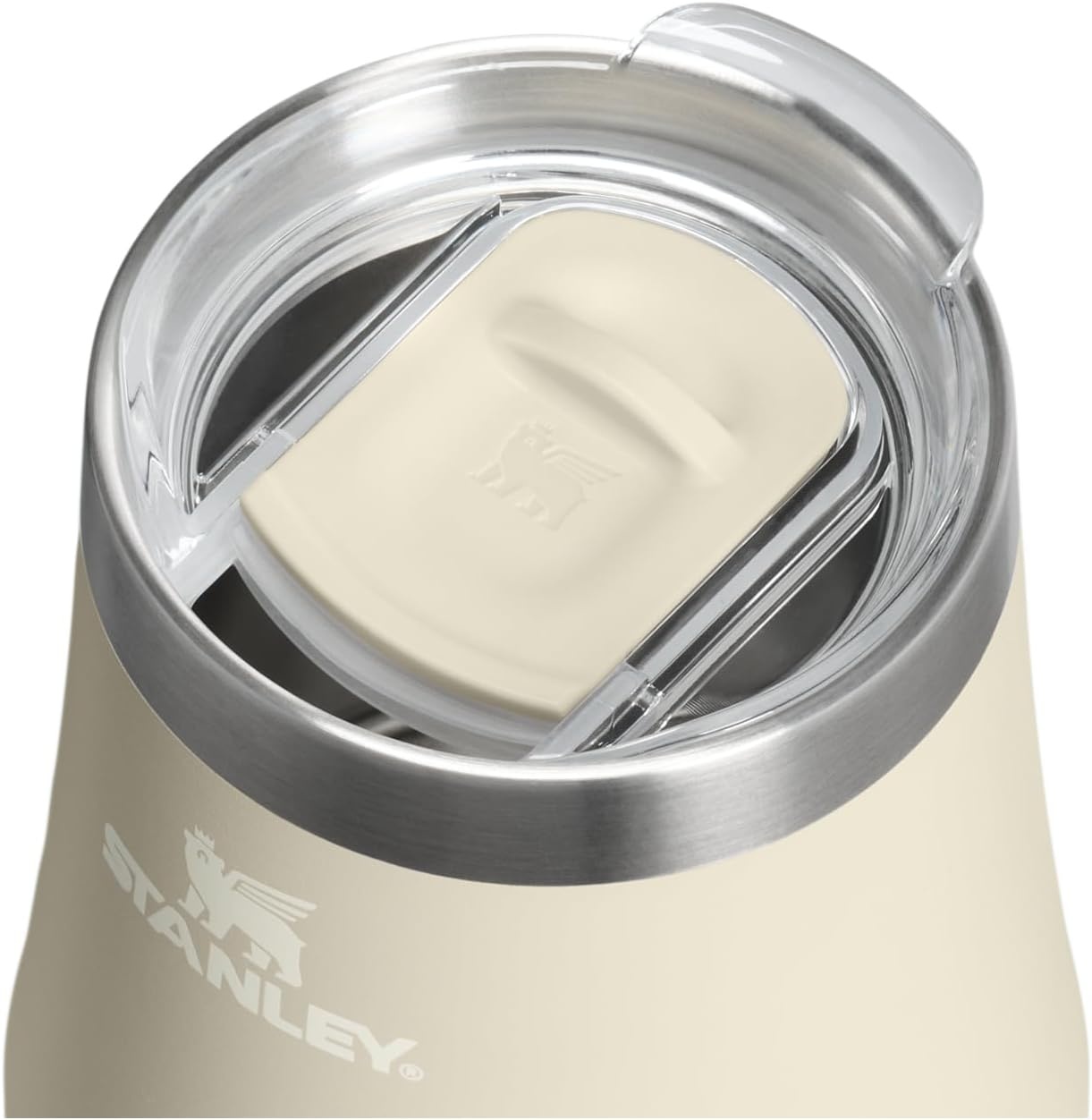 image:imageSTANLEY Reserve Wine Tumbler 11 oz Stainless Steel Travel Mug For Wine Cocktails Soda Keeps Drinks Cold for Hours BPAFree AshToasted Almond