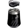STANLEY Reserve Wine Tumbler | 11 oz Stainless Steel Travel Mug For Wine, Cocktails, Soda | Keeps Drinks Cold for Hours | BPA-Free | Ash(Black Gloss)