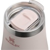 STANLEY Reserve Wine Tumbler | 11 oz Stainless Steel Travel Mug For Wine, Cocktails, Soda | Keeps Drinks Cold for Hours | BPA-Free | Ash(Rose Quartz)