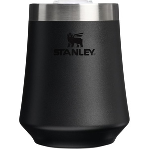 STANLEY Reserve Wine Tumbler | 11 oz Stainless Steel Travel Mug For Wine, Cocktails, Soda | Keeps Drinks Cold for Hours | BPA-Free | Ash(Black 2.0)