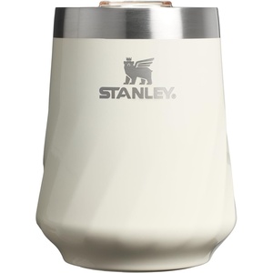 STANLEY Reserve Wine Tumbler | 11 oz Stainless Steel Travel Mug For Wine, Cocktails, Soda | Keeps Drinks Cold for Hours | BPA-Free | Ash(Cream Gloss)