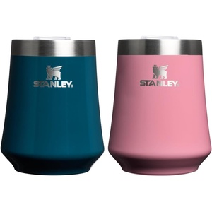 STANLEY Reserve Wine Tumbler | 11 oz Stainless Steel Travel Mug For Wine, Cocktails, Soda | Keeps Drinks Cold for Hours | BPA-Free | Ash(Ponderosa Gloss & Port Shimmer)