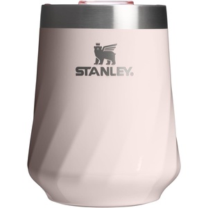 STANLEY Reserve Wine Tumbler | 11 oz Stainless Steel Travel Mug For Wine, Cocktails, Soda | Keeps Drinks Cold for Hours | BPA-Free | Ash(Rose Quartz Gloss)